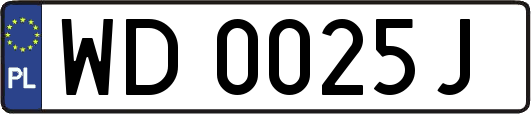 WD0025J