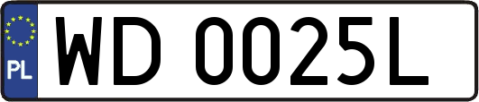 WD0025L