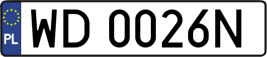 WD0026N