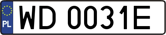 WD0031E