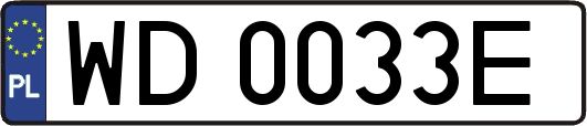 WD0033E