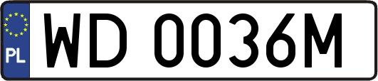 WD0036M