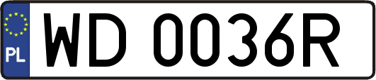 WD0036R