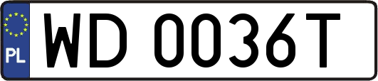 WD0036T
