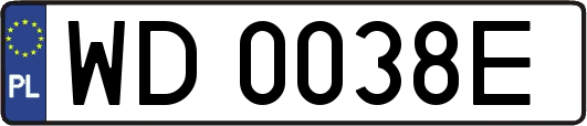 WD0038E