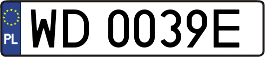 WD0039E