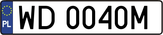 WD0040M