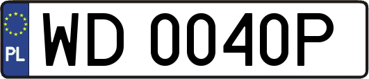 WD0040P