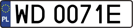 WD0071E