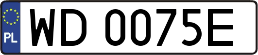 WD0075E