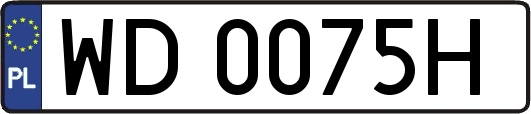 WD0075H