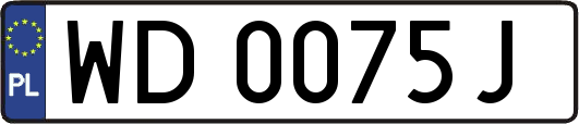 WD0075J