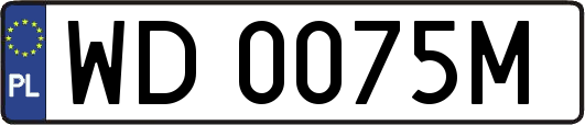 WD0075M
