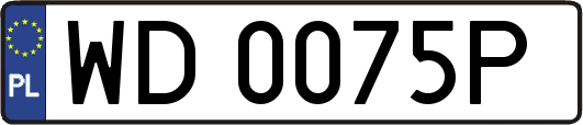 WD0075P