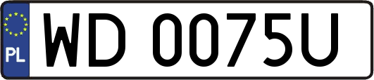 WD0075U