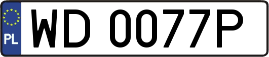 WD0077P