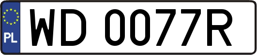WD0077R