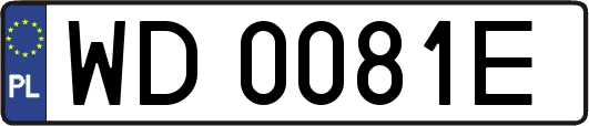 WD0081E