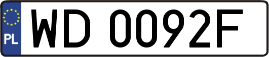 WD0092F