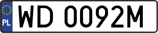 WD0092M