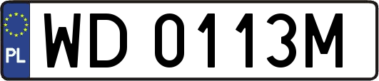 WD0113M