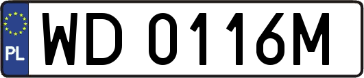 WD0116M