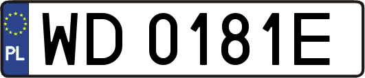 WD0181E