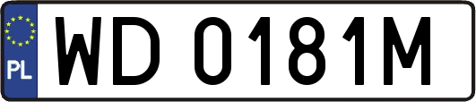 WD0181M