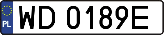 WD0189E