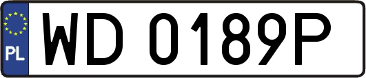WD0189P