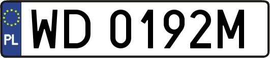 WD0192M