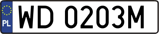 WD0203M