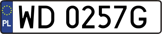 WD0257G