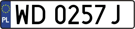 WD0257J
