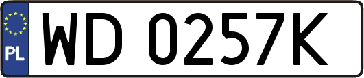 WD0257K