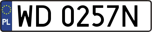 WD0257N