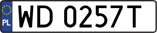 WD0257T