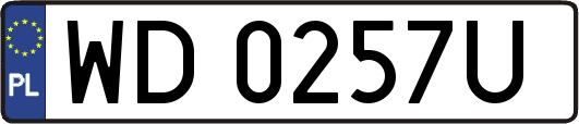 WD0257U