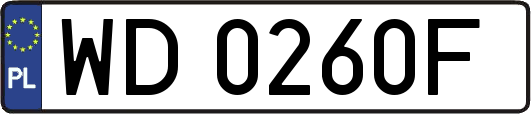 WD0260F