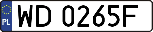 WD0265F