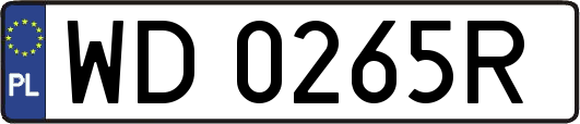 WD0265R