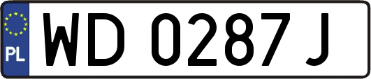 WD0287J