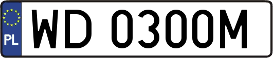 WD0300M