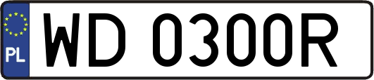 WD0300R