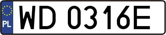 WD0316E