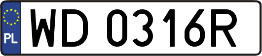 WD0316R