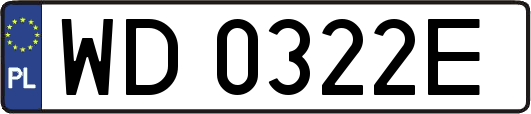 WD0322E
