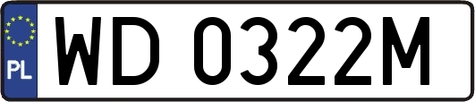 WD0322M