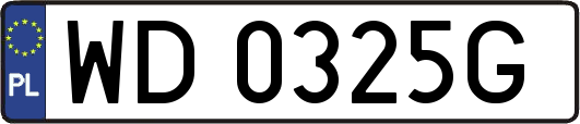 WD0325G