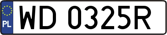 WD0325R